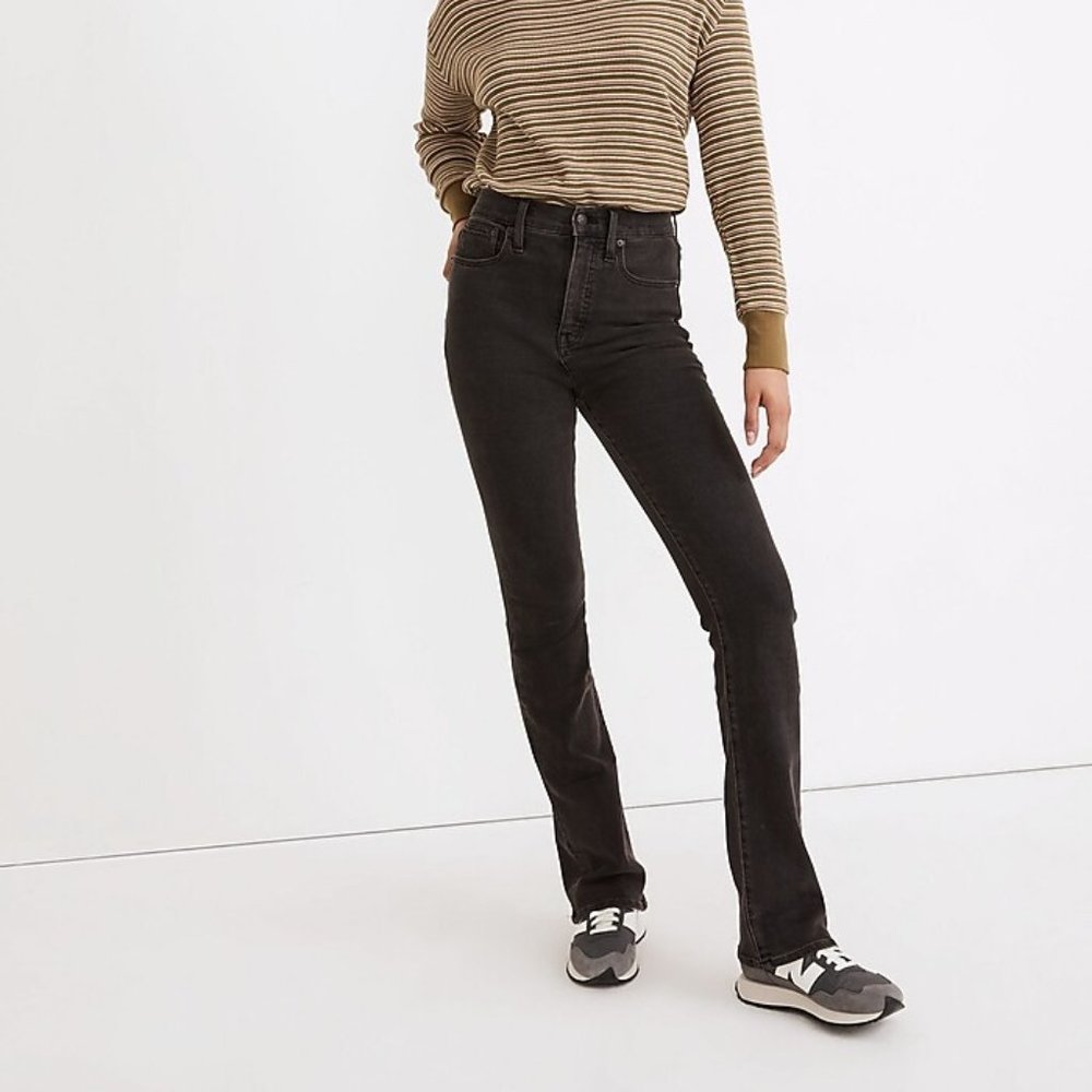 Madewell Black Flare & Wide Leg Jeans